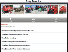 Tablet Screenshot of m.rosybrosinc.com